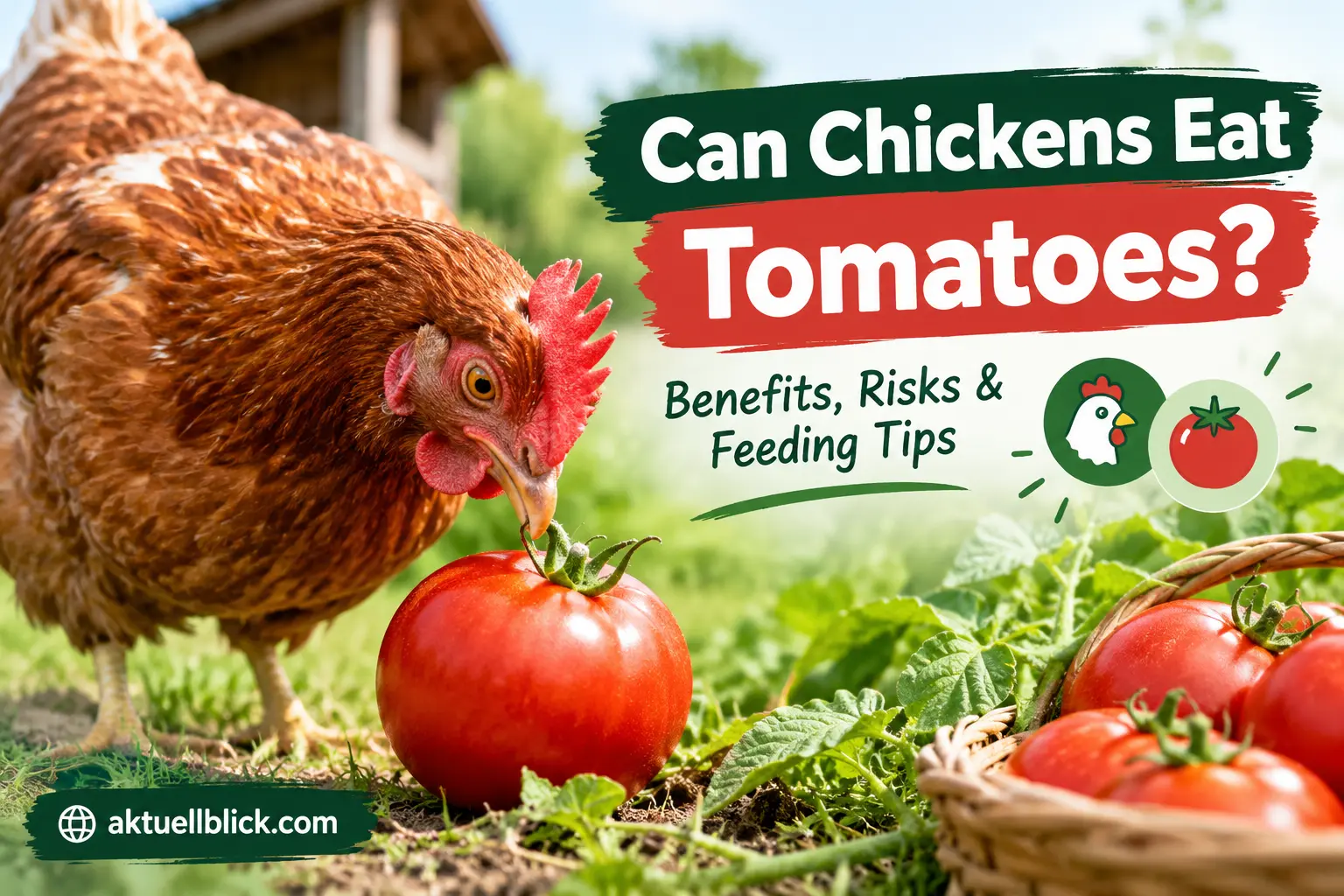 can chickens eat tomatoes